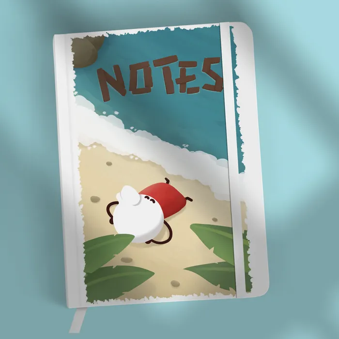 Carnet pour la BD Le naufragé